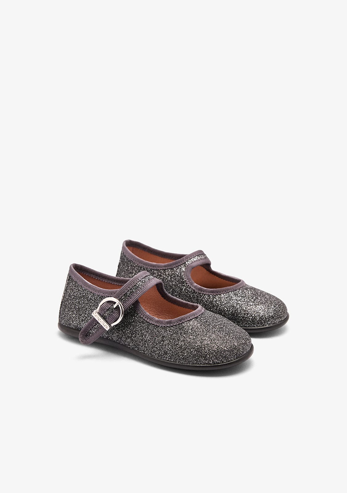 Antracita Glitter Mary Janes - Image 2