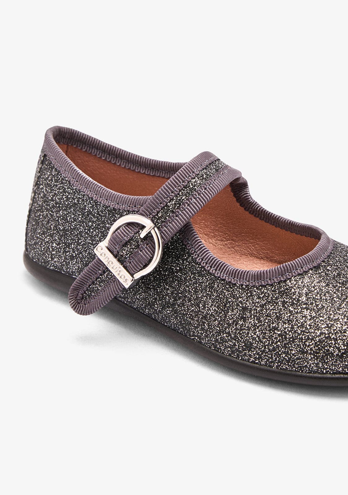 Antracita Glitter Mary Janes - Image 4
