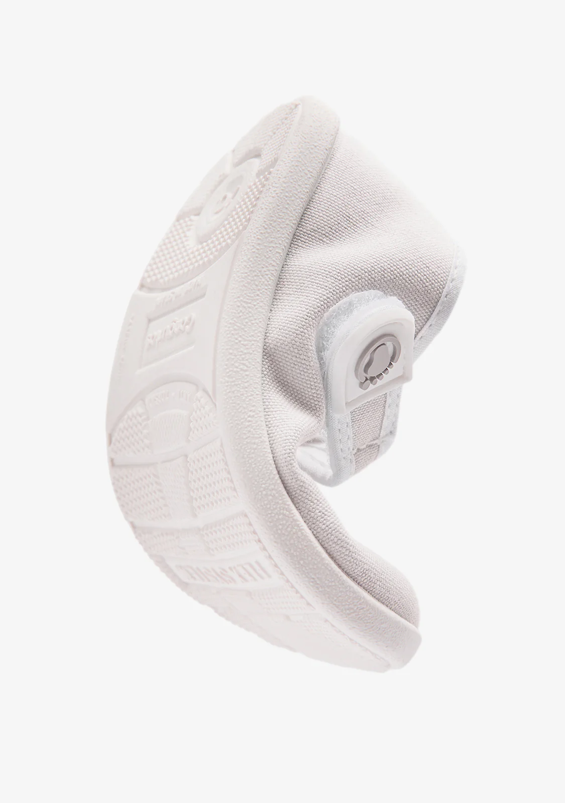 Baby´s White Canvas Barefoot Mary Janes - Image 3