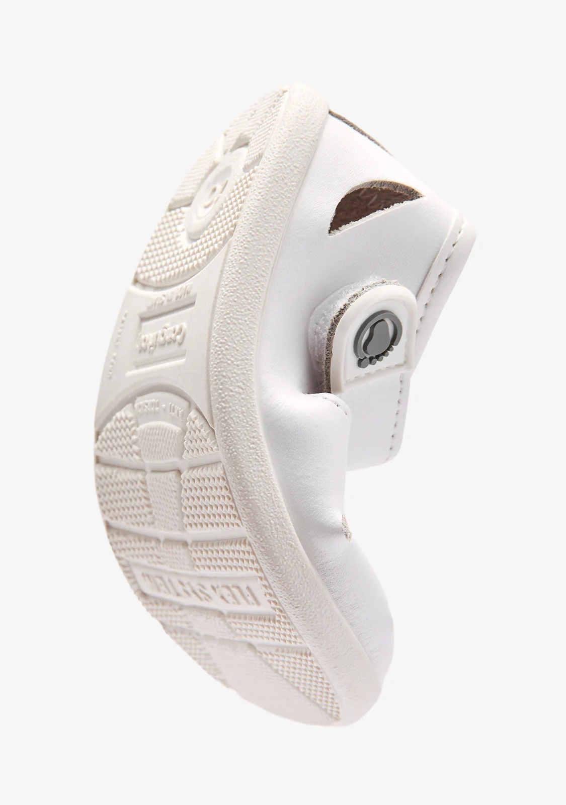 Baby´s White Dots Barefoot Mary Janes - Image 3