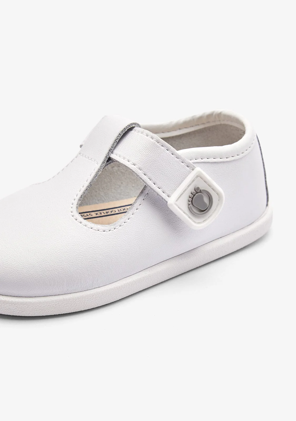 Baby´s White Barefoot Mary Janes - Image 4