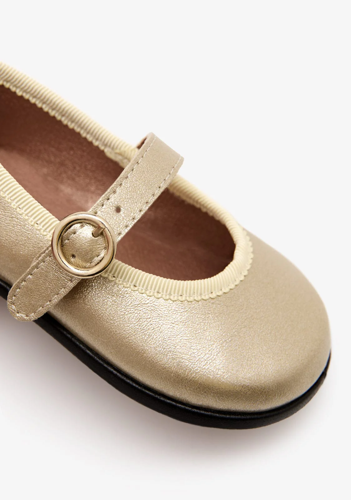 Gold Buckle Ballerinas - Image 3