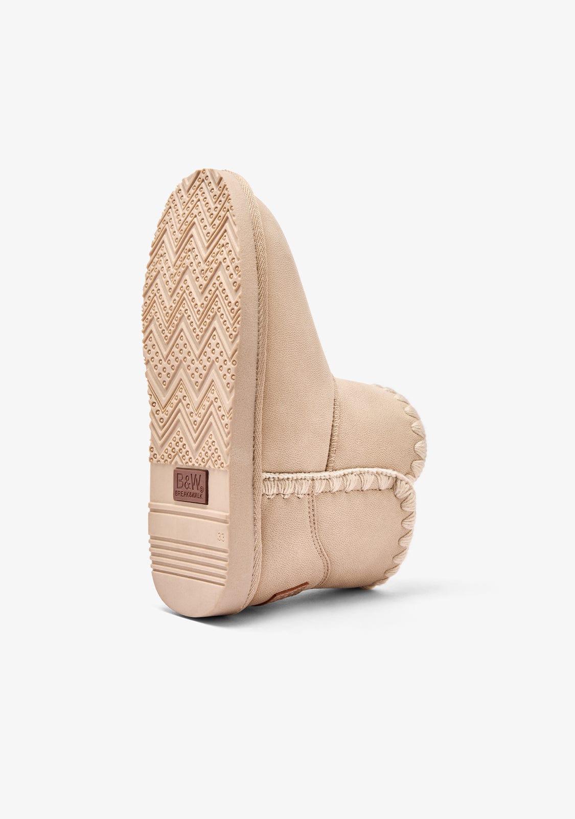 Beige Crochet Australian Boots - Image 3