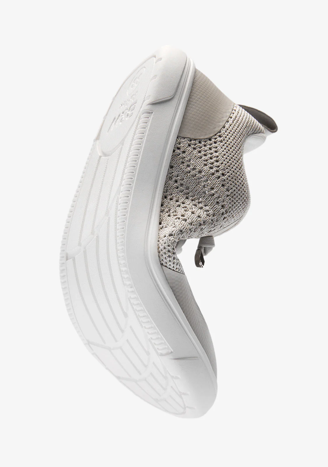 Beige Embroidery Barefoot Goflex Sneakers - Image 3