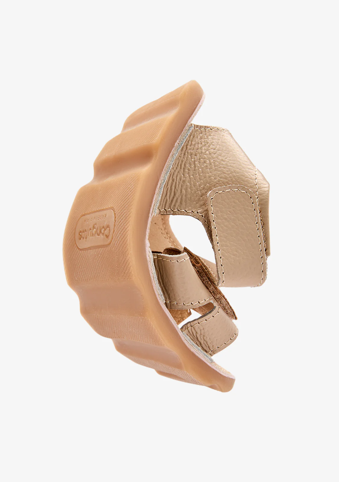 Beige Hearts Barefoot Goflex Sandals - Image 3