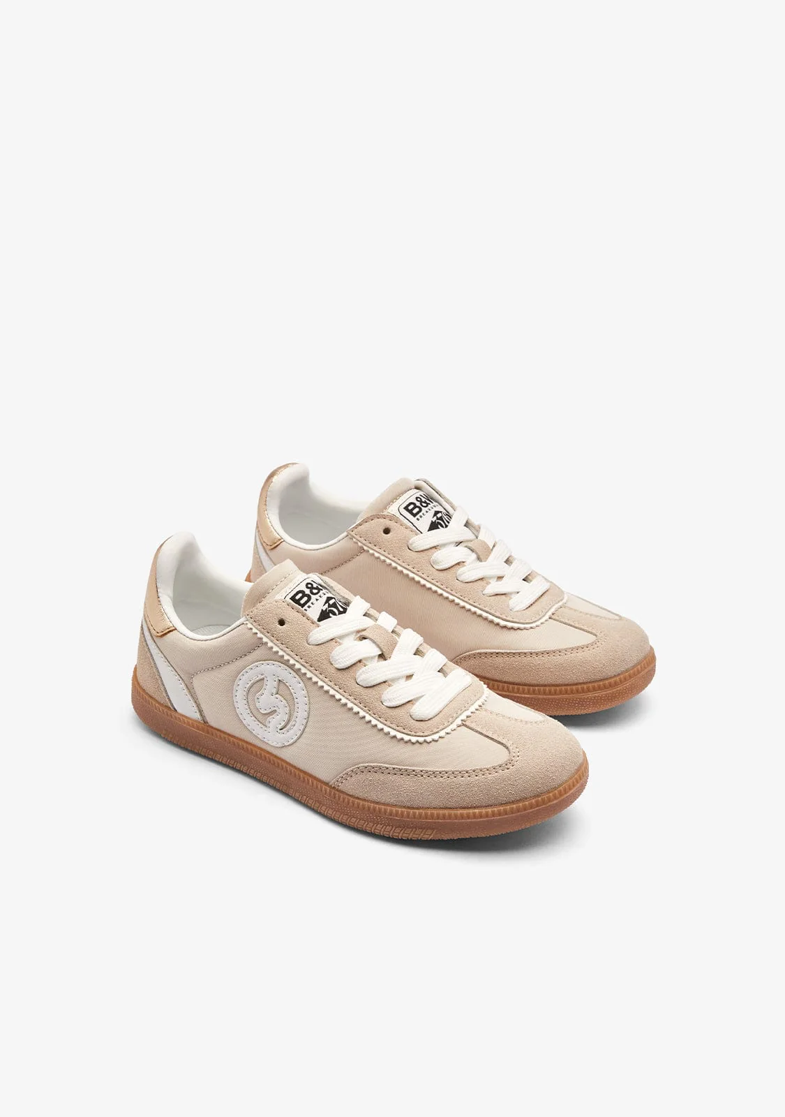 Beige Laces Sneakers - Image 2