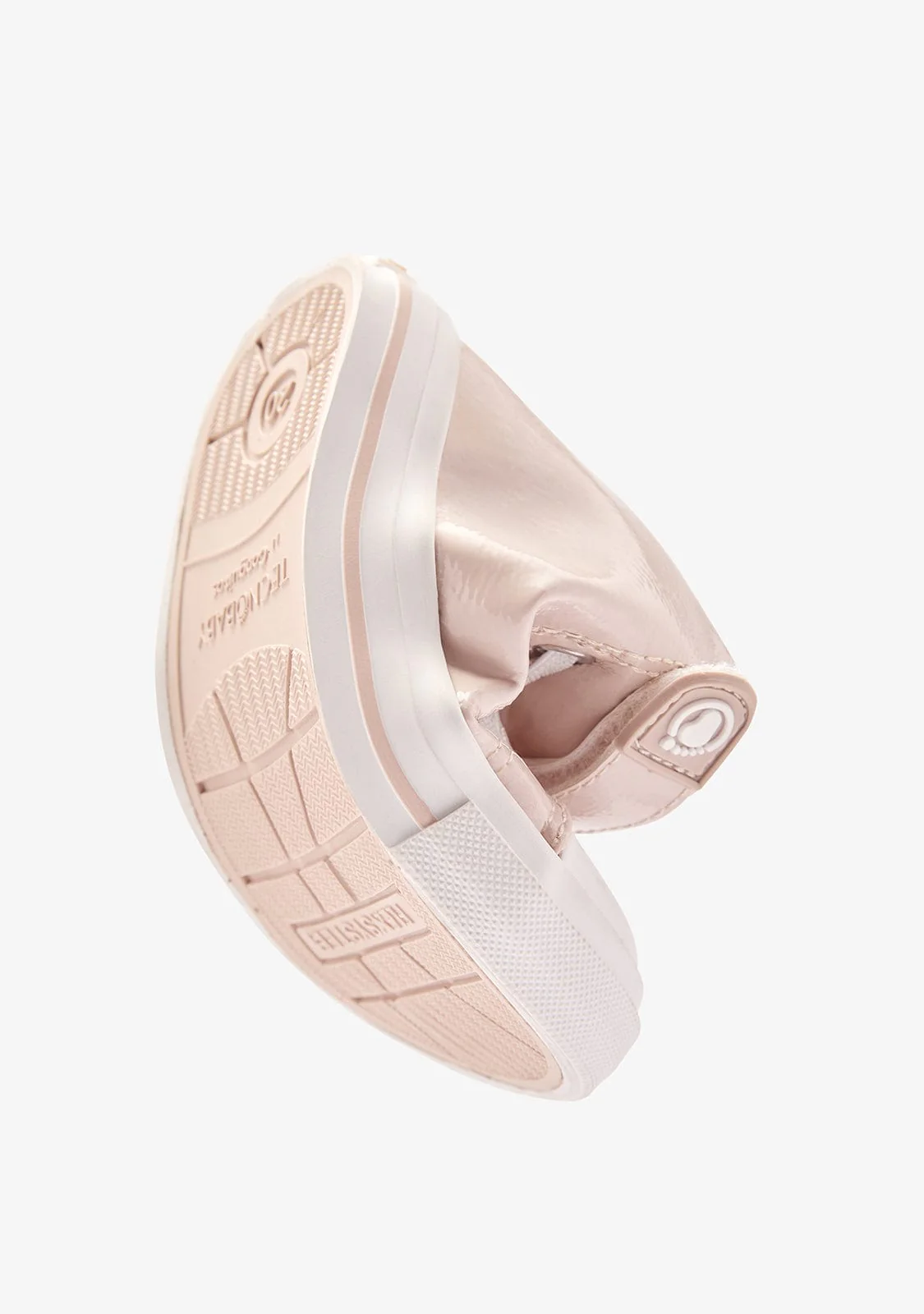Beige Barefoot High Strap Sneakers - Image 3