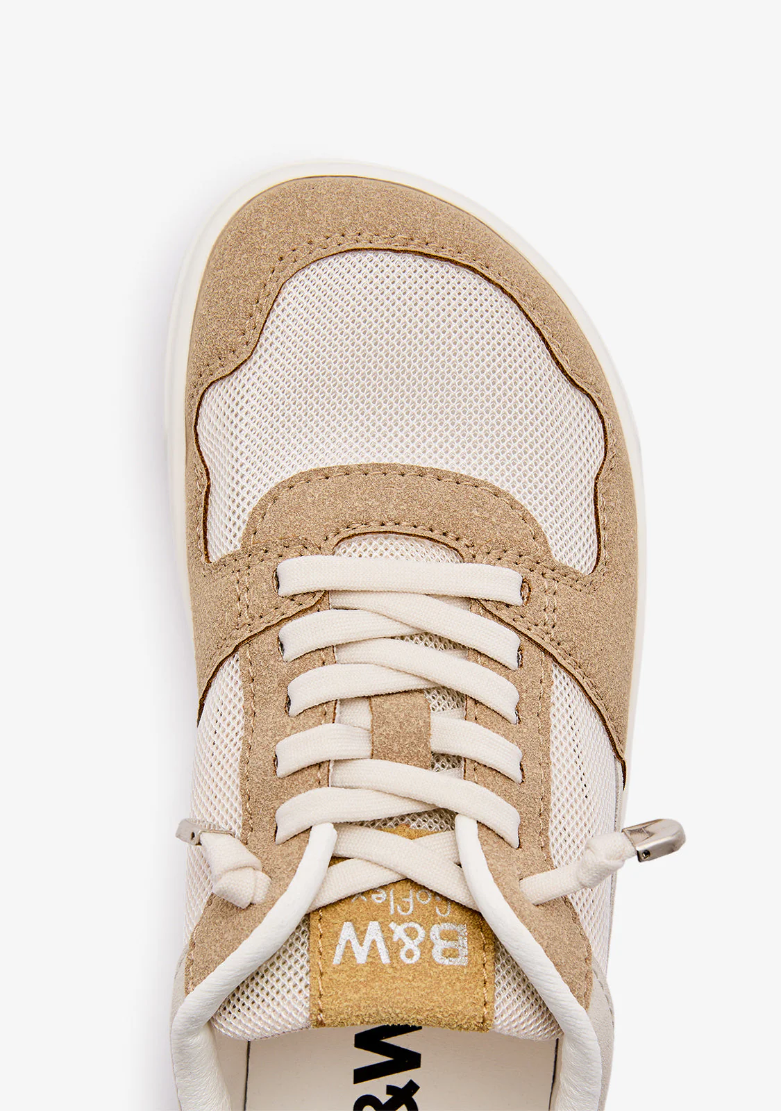 Beige White Barefoot Goflex Sneakers - Image 4