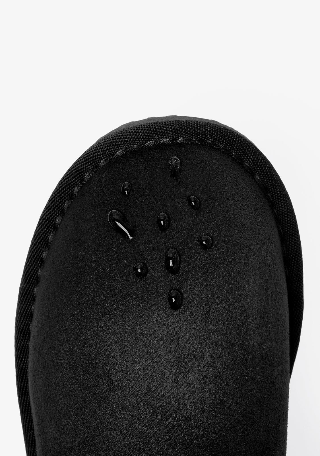 Black Bow Fur Australian Boots Water Repellent B&W - Image 4