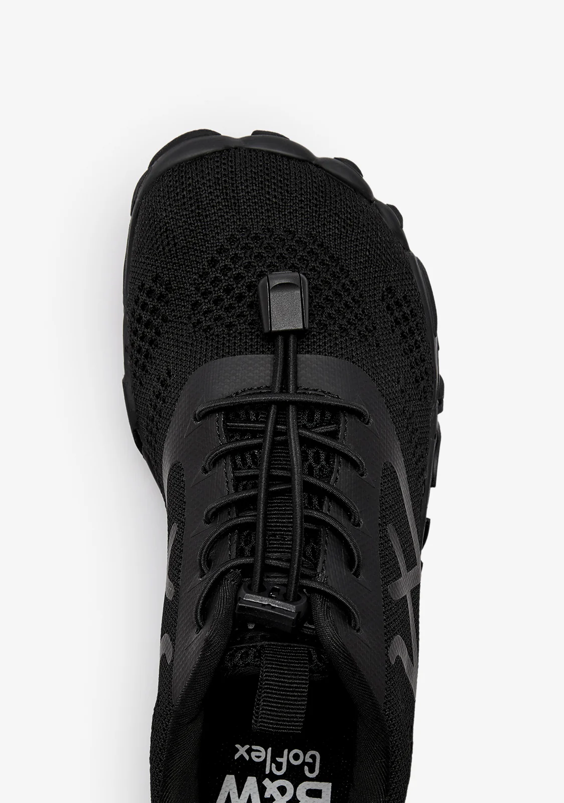 Black Canvas Barefoot Goflex Sneakers - Image 4