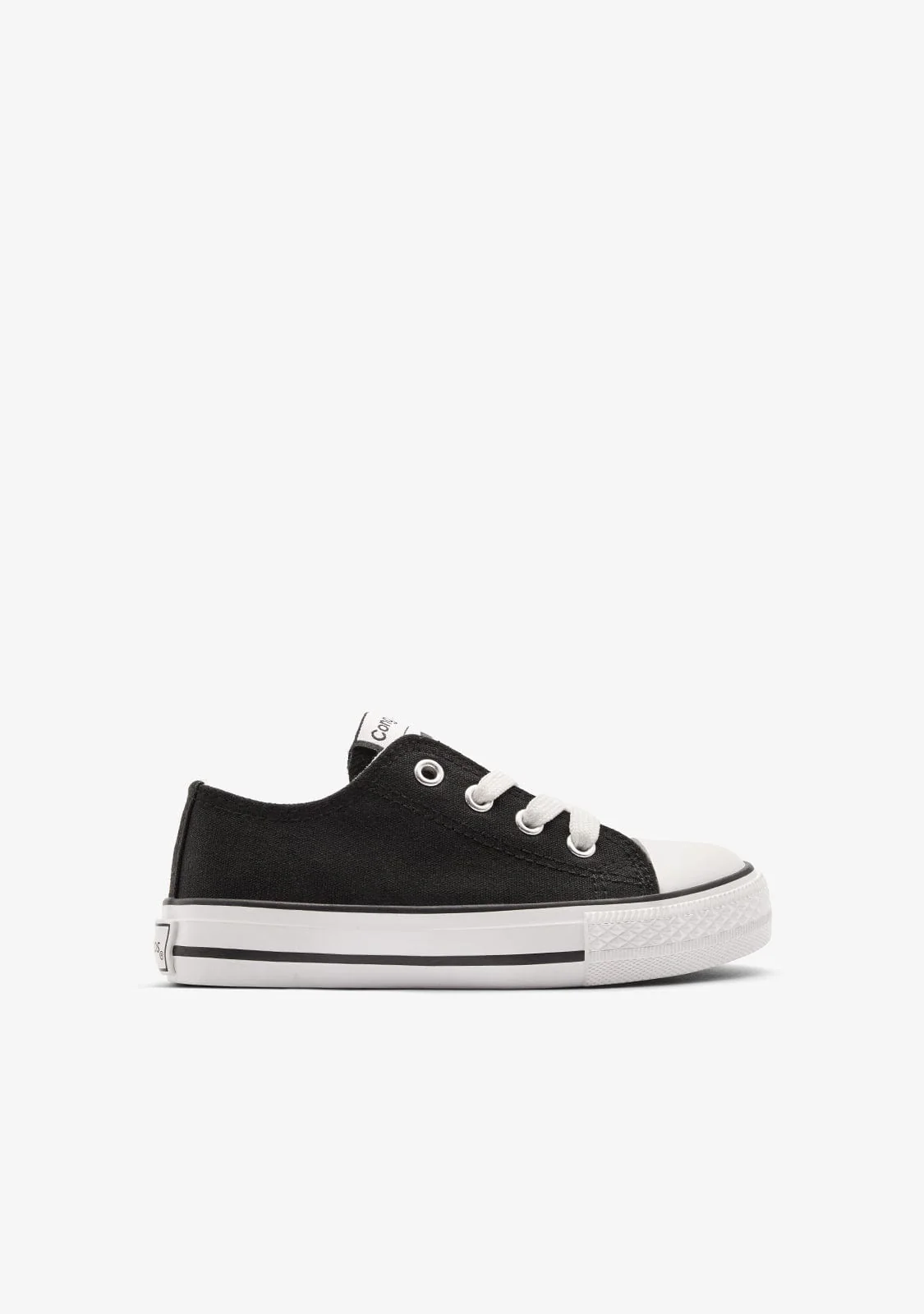 Black Classic Canvas Sneakers