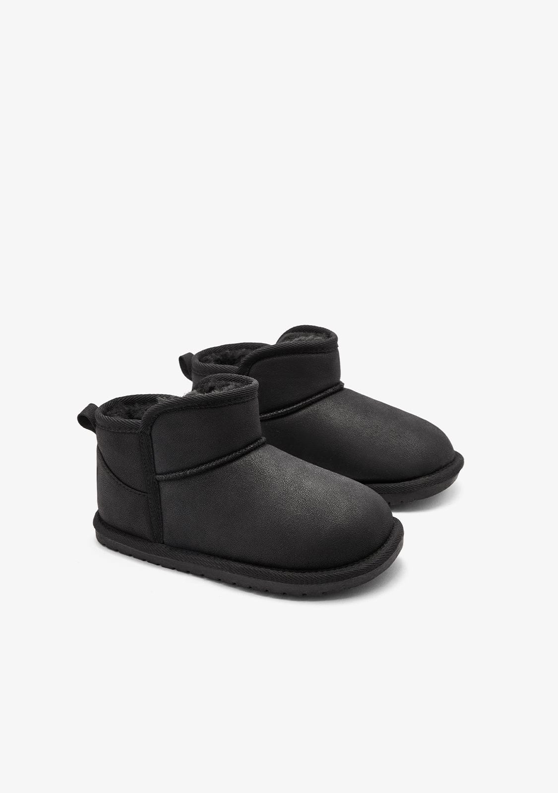 Black Barefoot Low Australian Boots B&W - Image 2