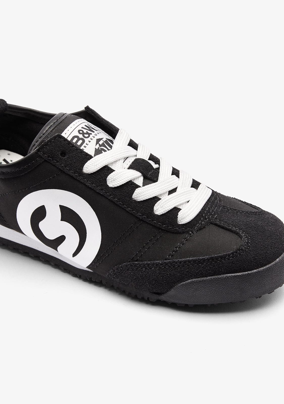 Black Logo Laces Sneakers - Image 3
