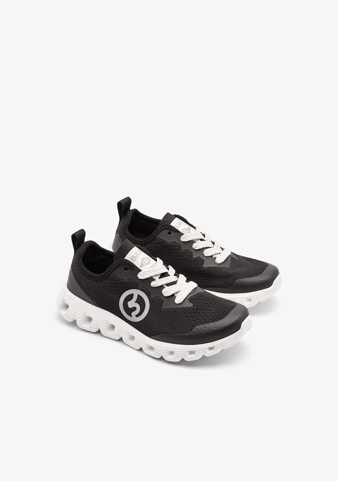 Black Mesh Sneakers - Image 2
