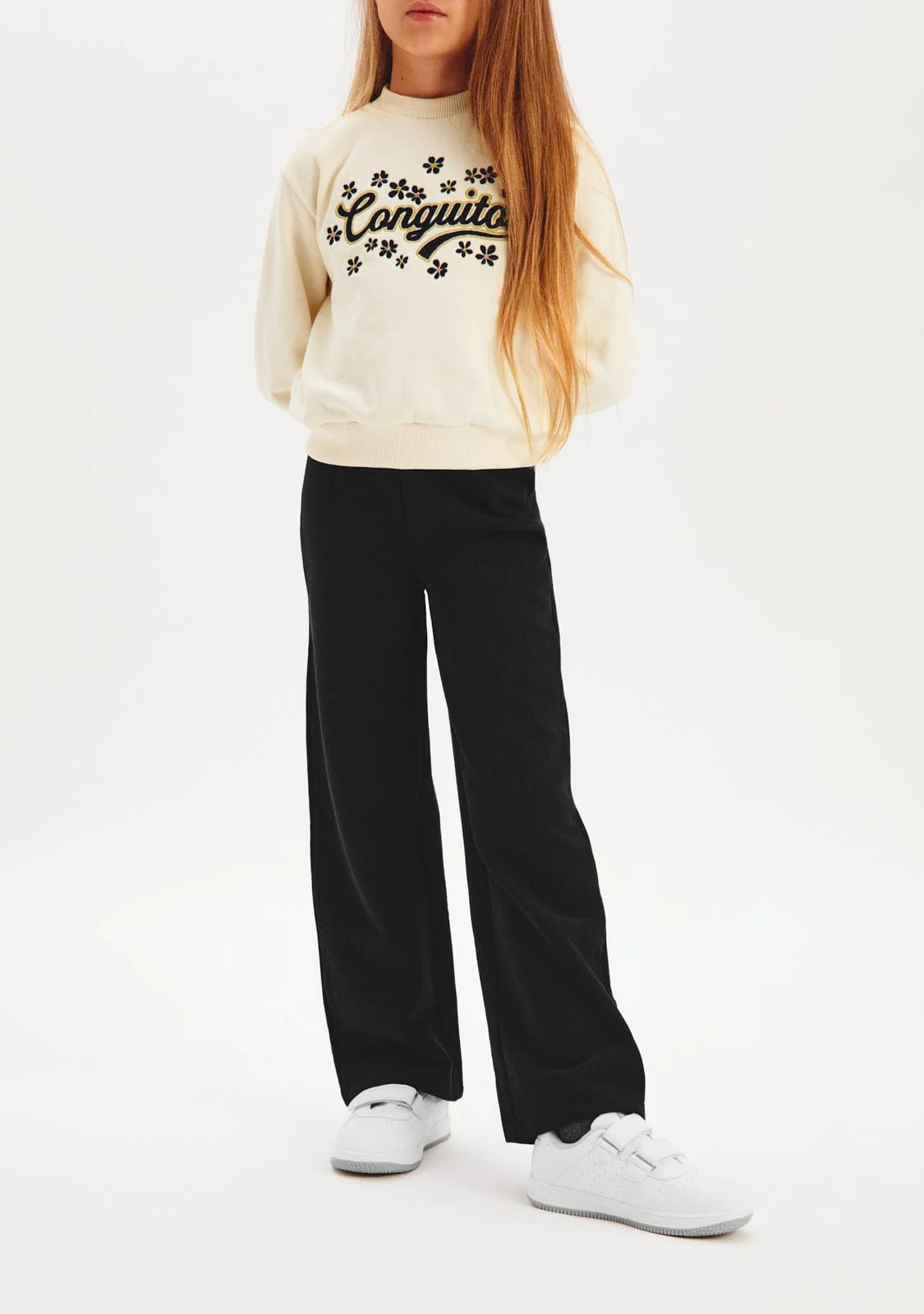 Black Plush Joggers
