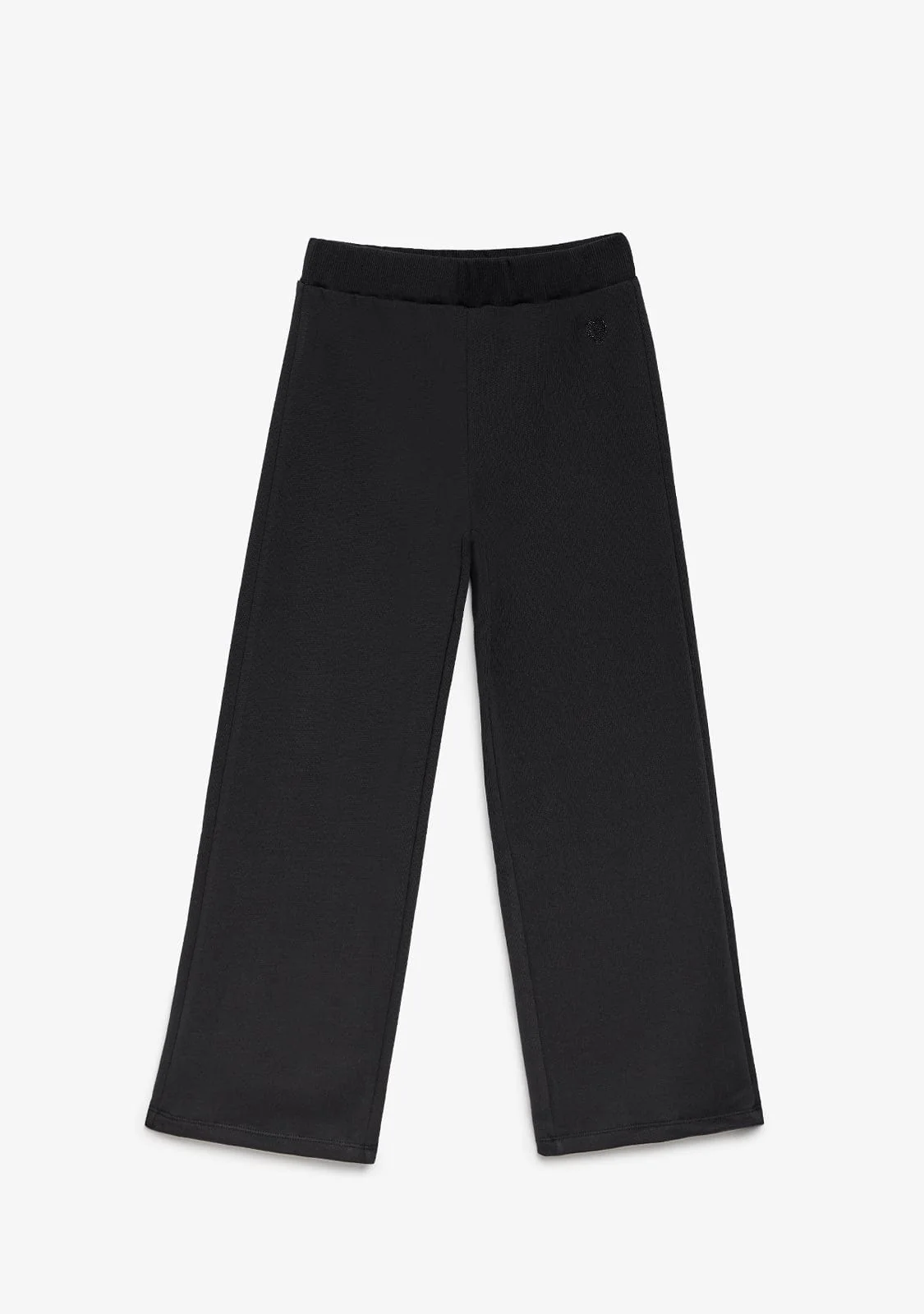 Black Plush Joggers - Image 2