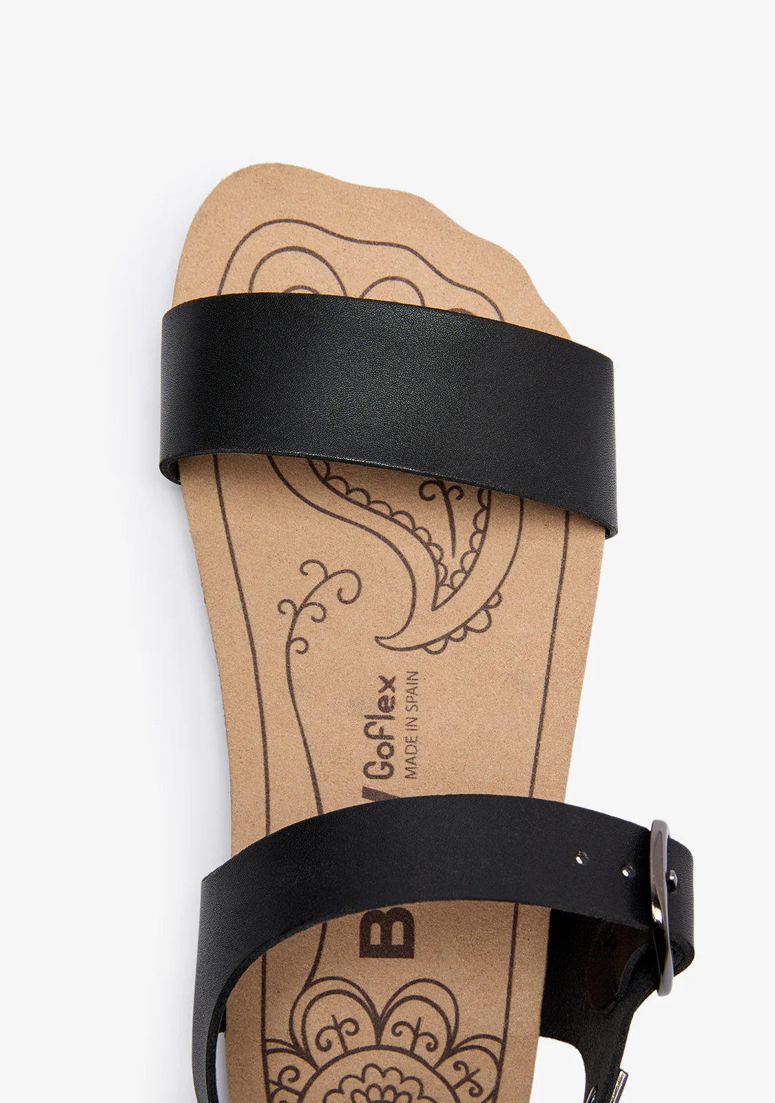 Black Strap Barefoot Goflex Sandals - Image 4