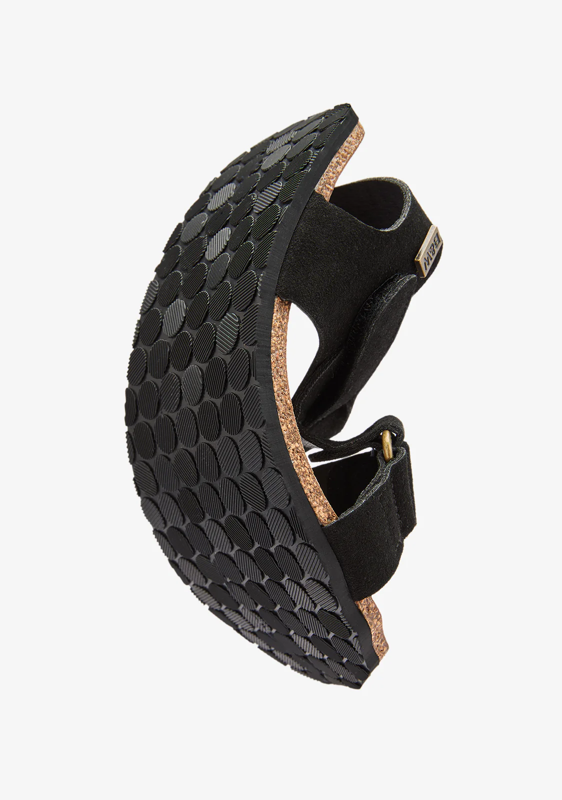 Black Straps Barefoot Goflex Sandals - Image 3