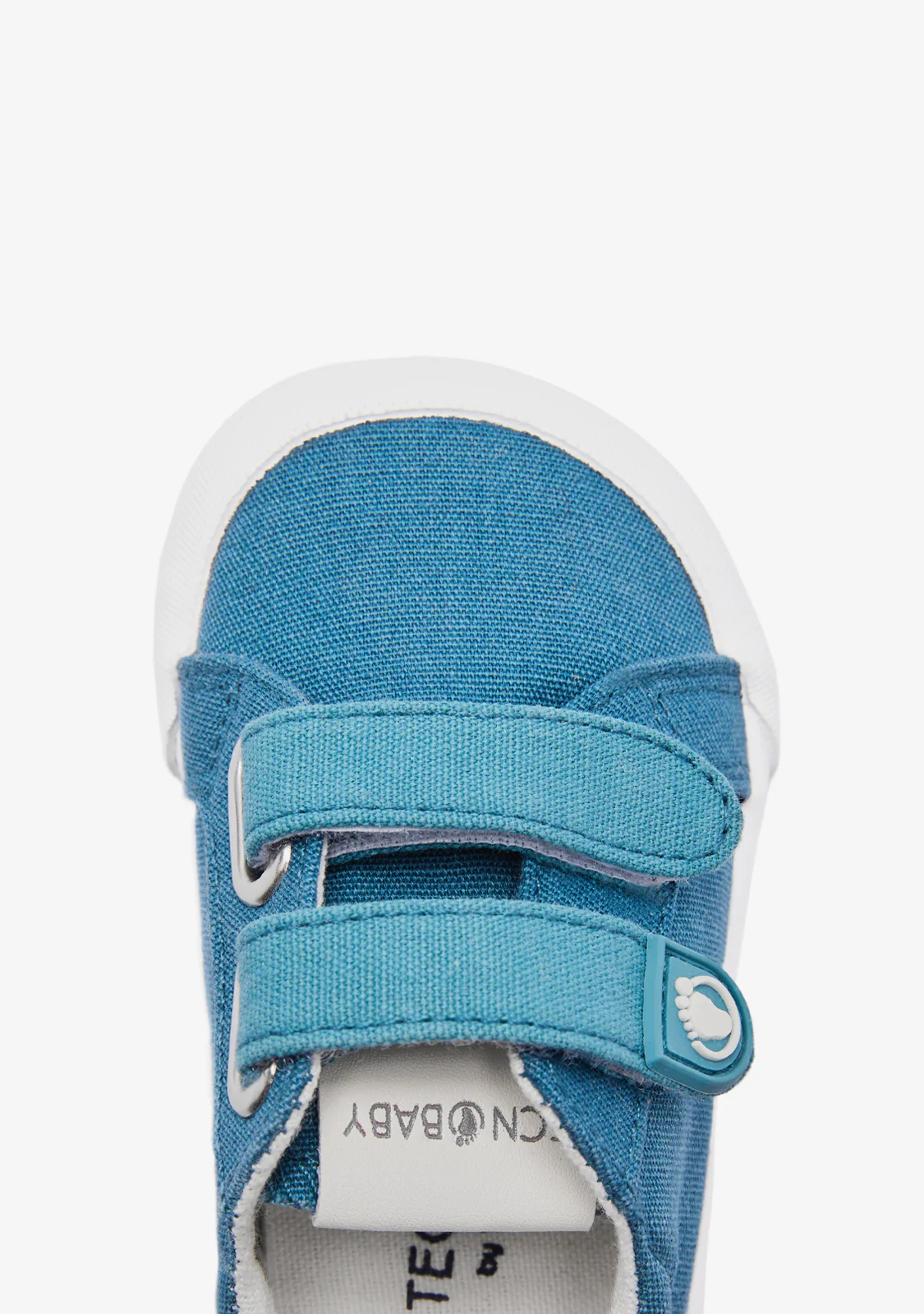 Blue Canvas Barefoot Sneakers - Image 4