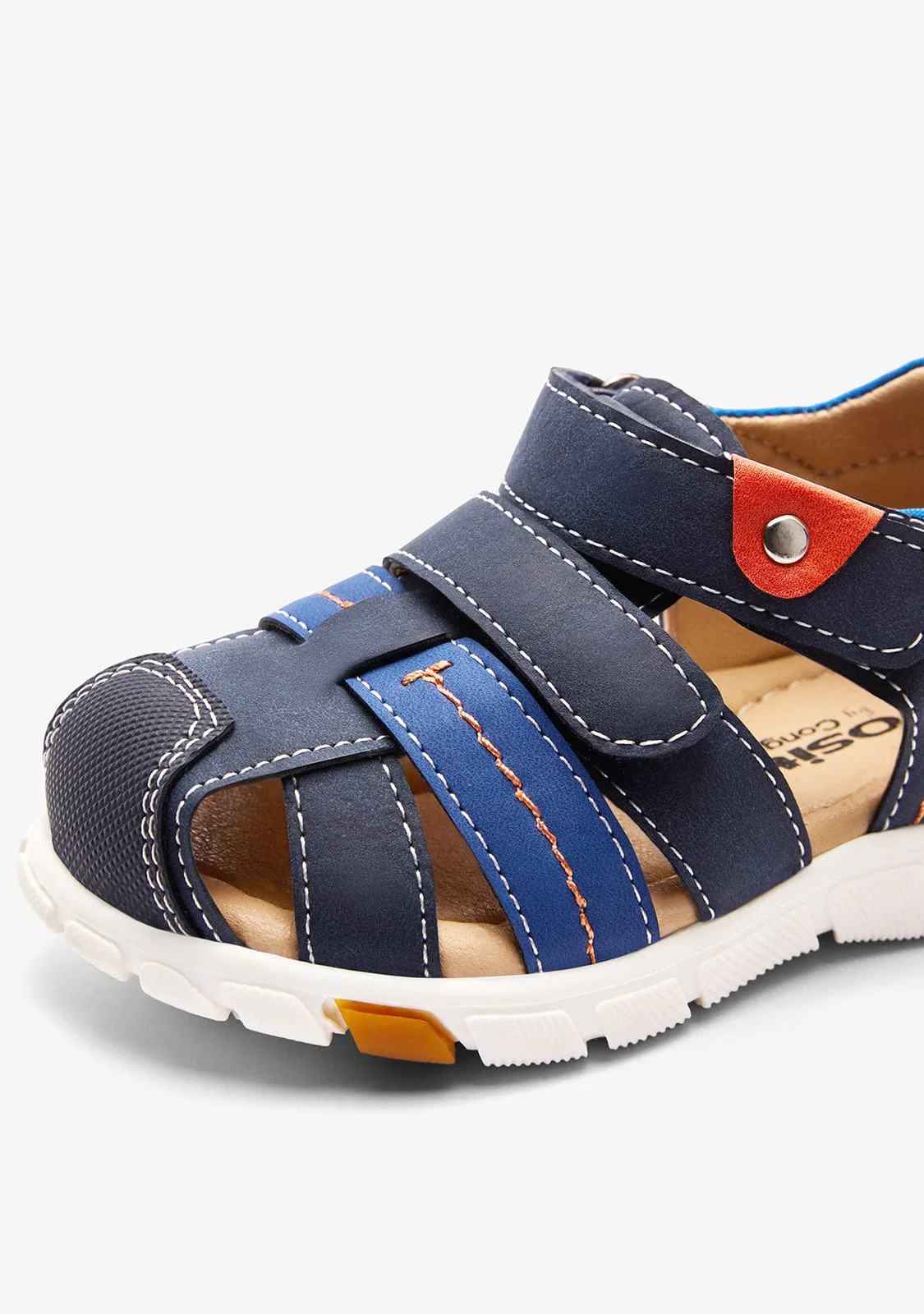Blue Closed Sandals - Image 3
