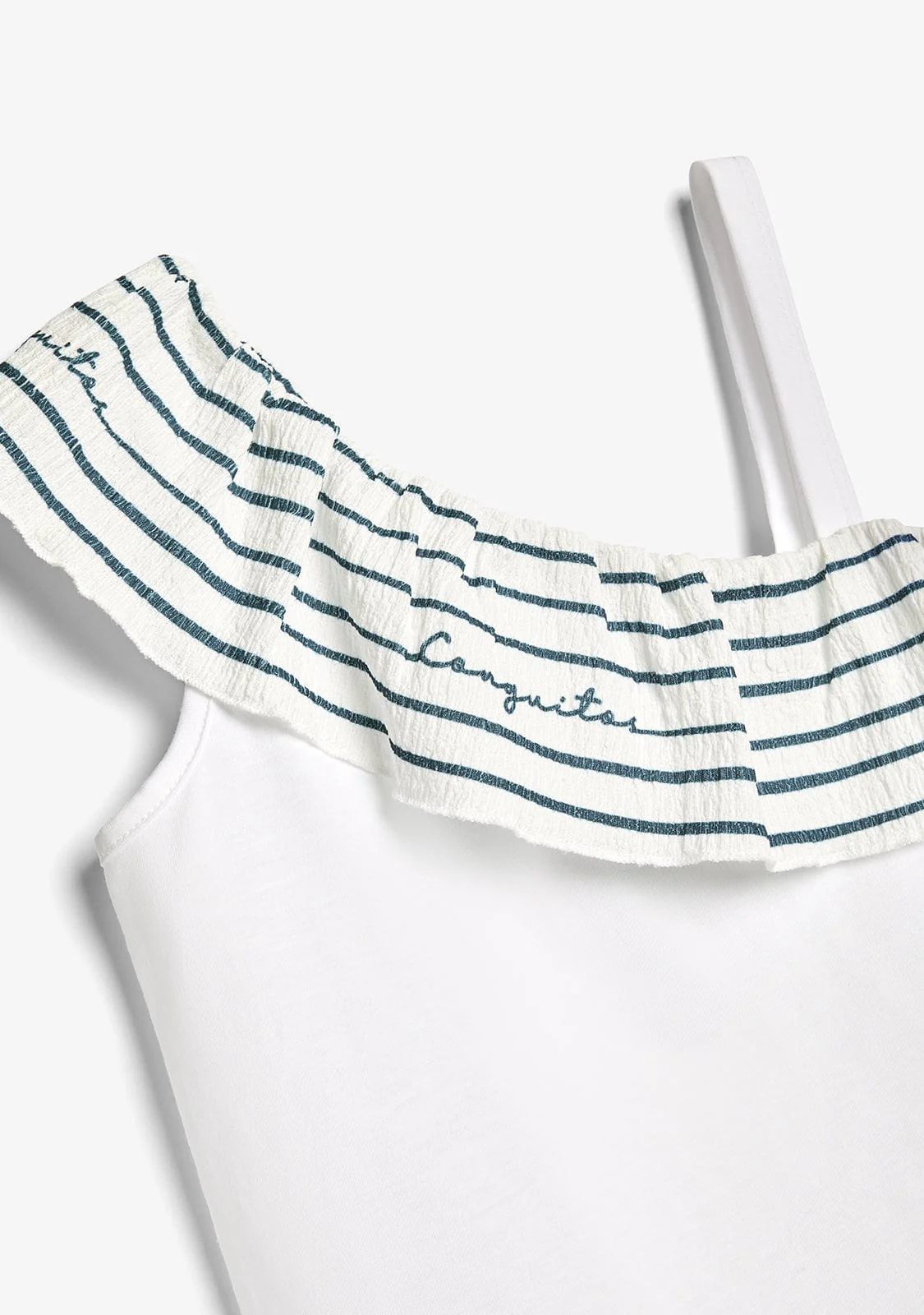 Blue Shoulder T-Shirt - Image 3