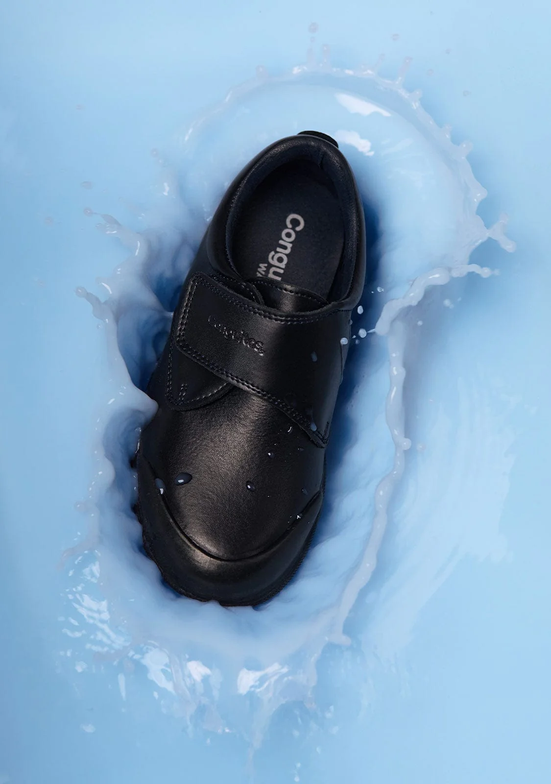 Boy's Navy Indestructibles School Shoes - Image 7