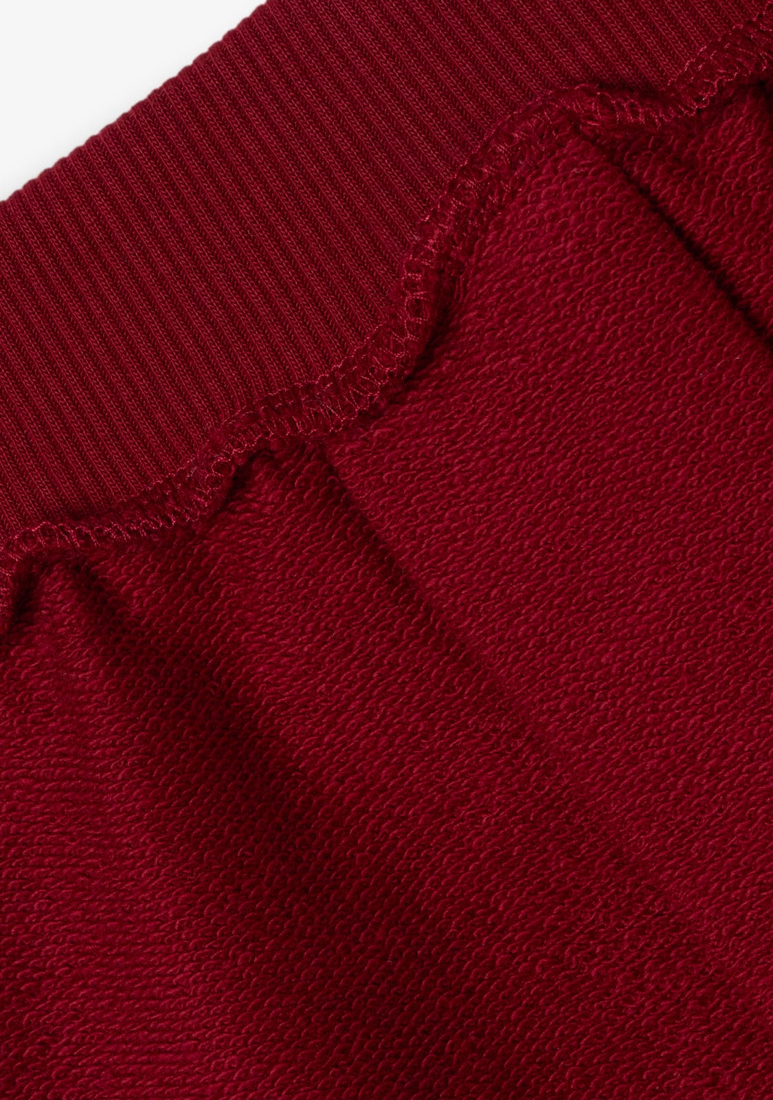 Burgundy Plush Joggers - Image 4