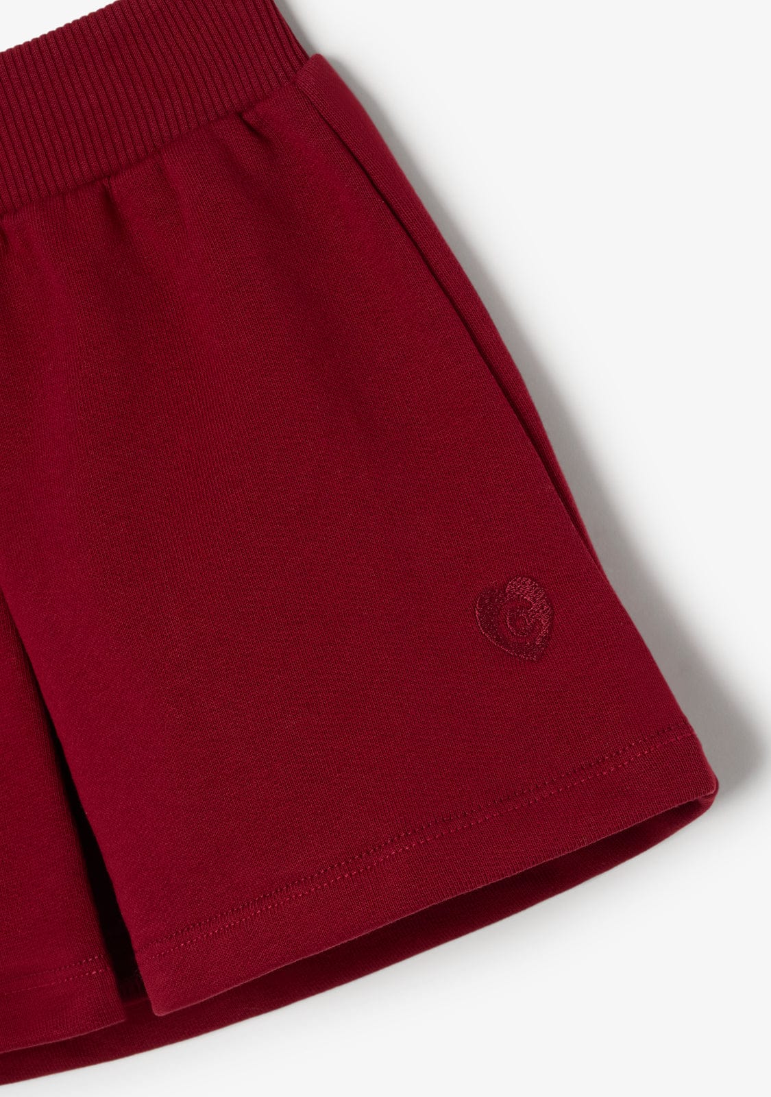Burgundy Plush Skirt - Image 3