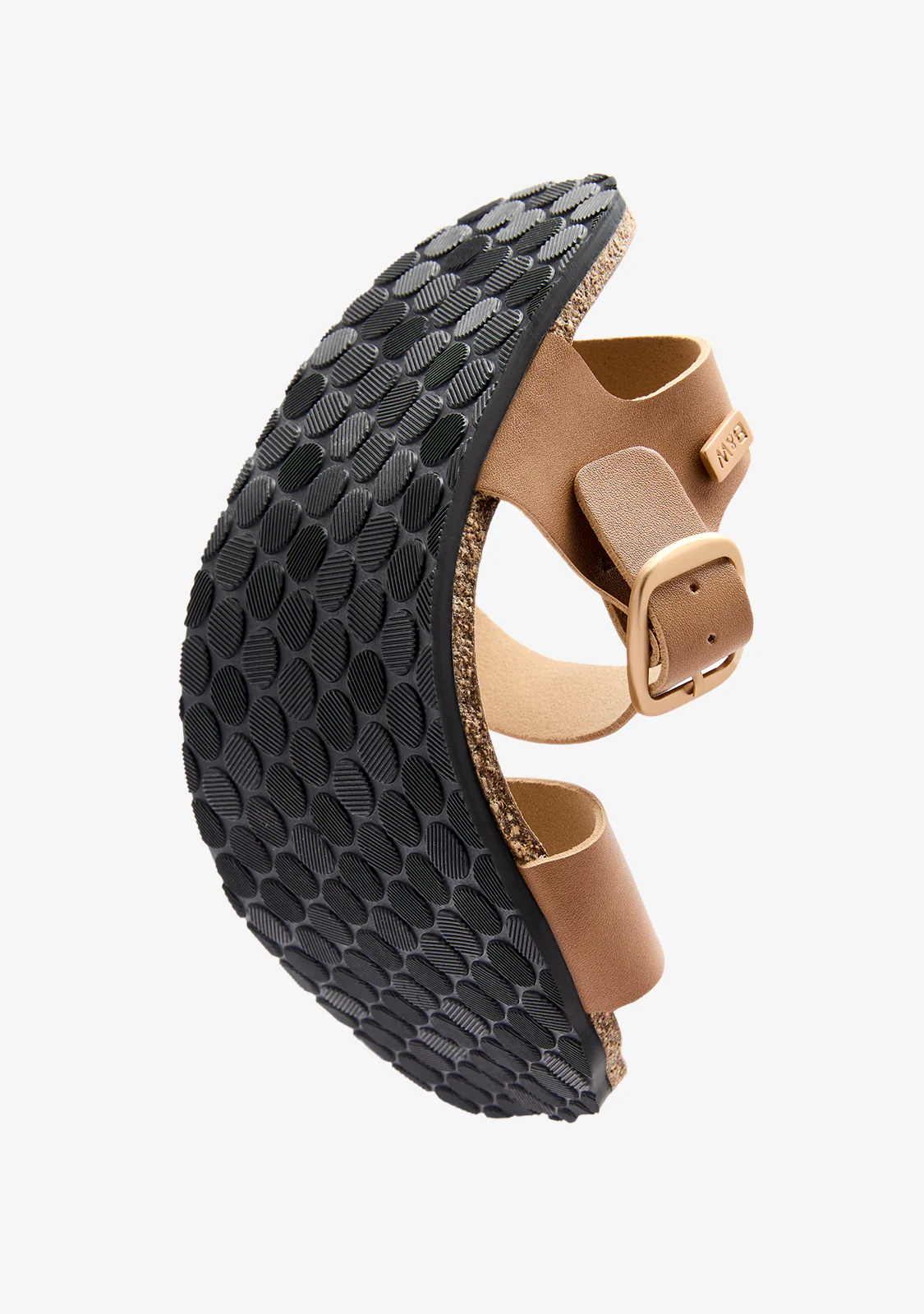 Camel Strap Barefoot Goflex Sandals - Image 3