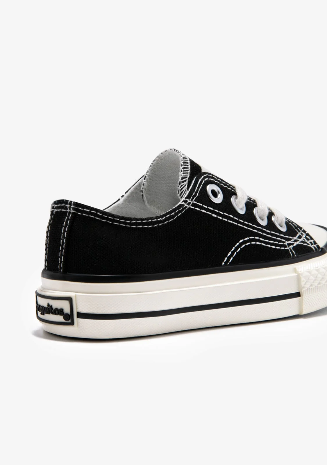 Classic Canvas Sneakers Black - Image 3