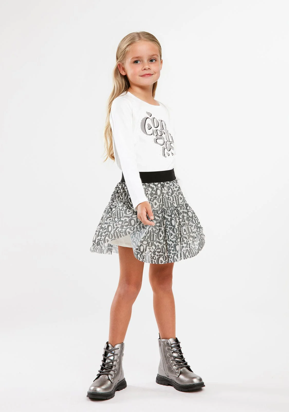 Conguitos Print Tulle Skirt - Image 4