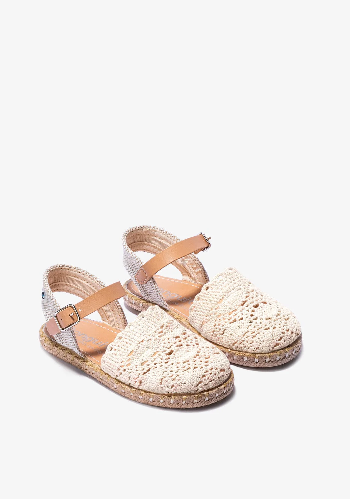 Beige Macrame Espadrilles - Image 2