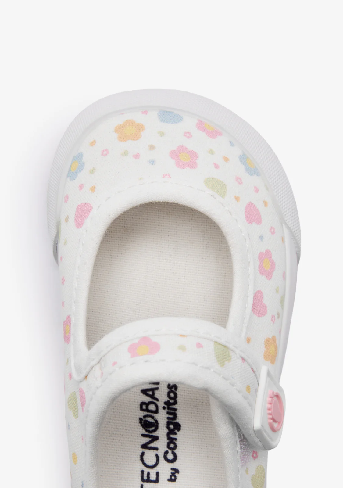 Flowers Canvas Barefoot Mary Janes - Image 4