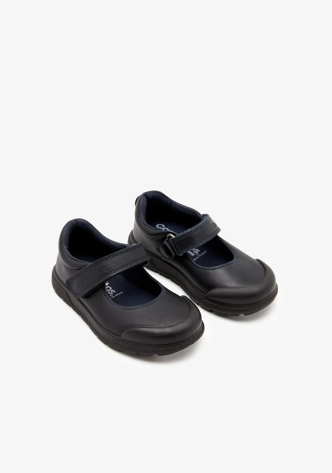 Girl's Navy Indestructibles School Shoes - Image 2