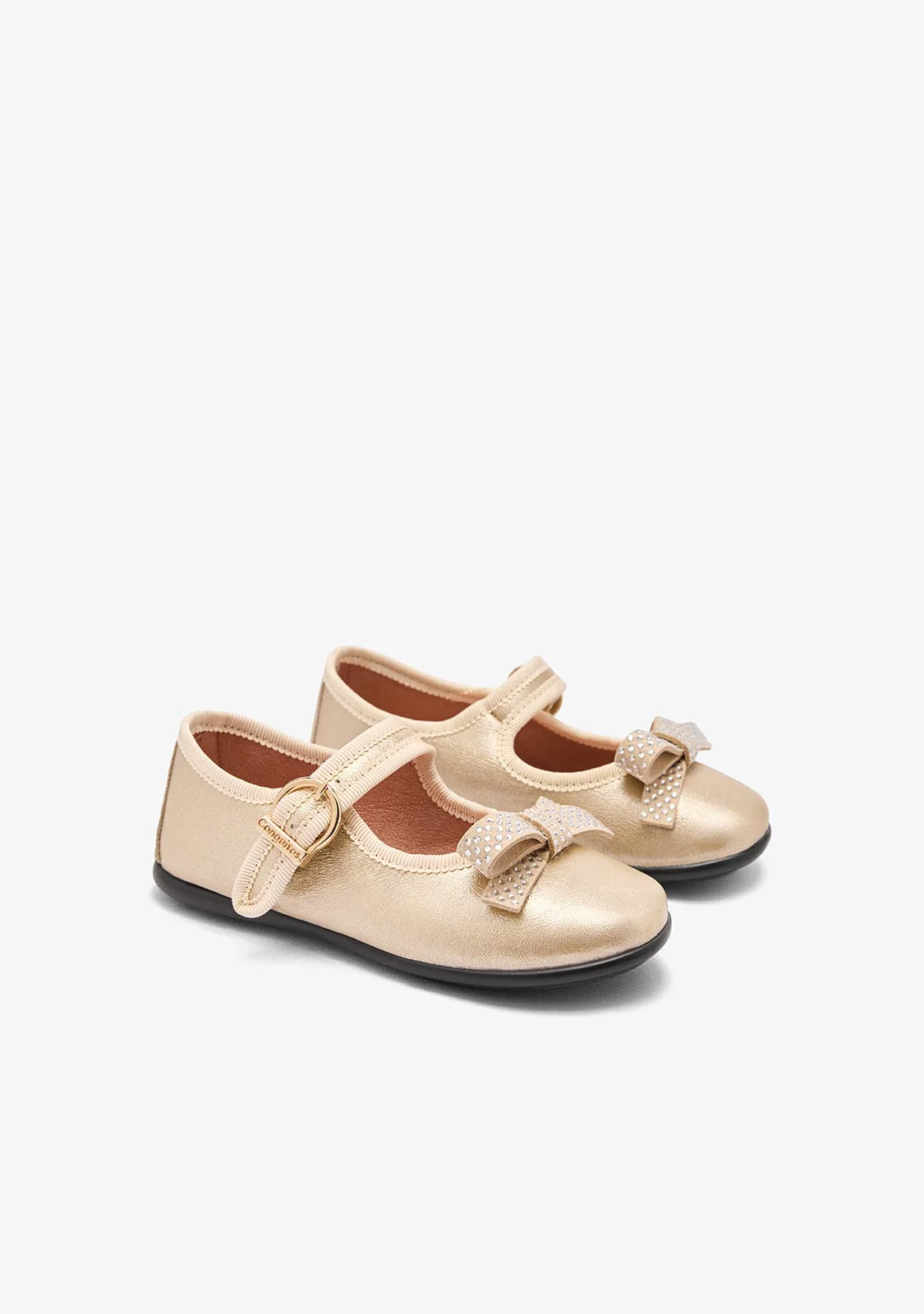 Gold Bow Mary Janes - Image 2