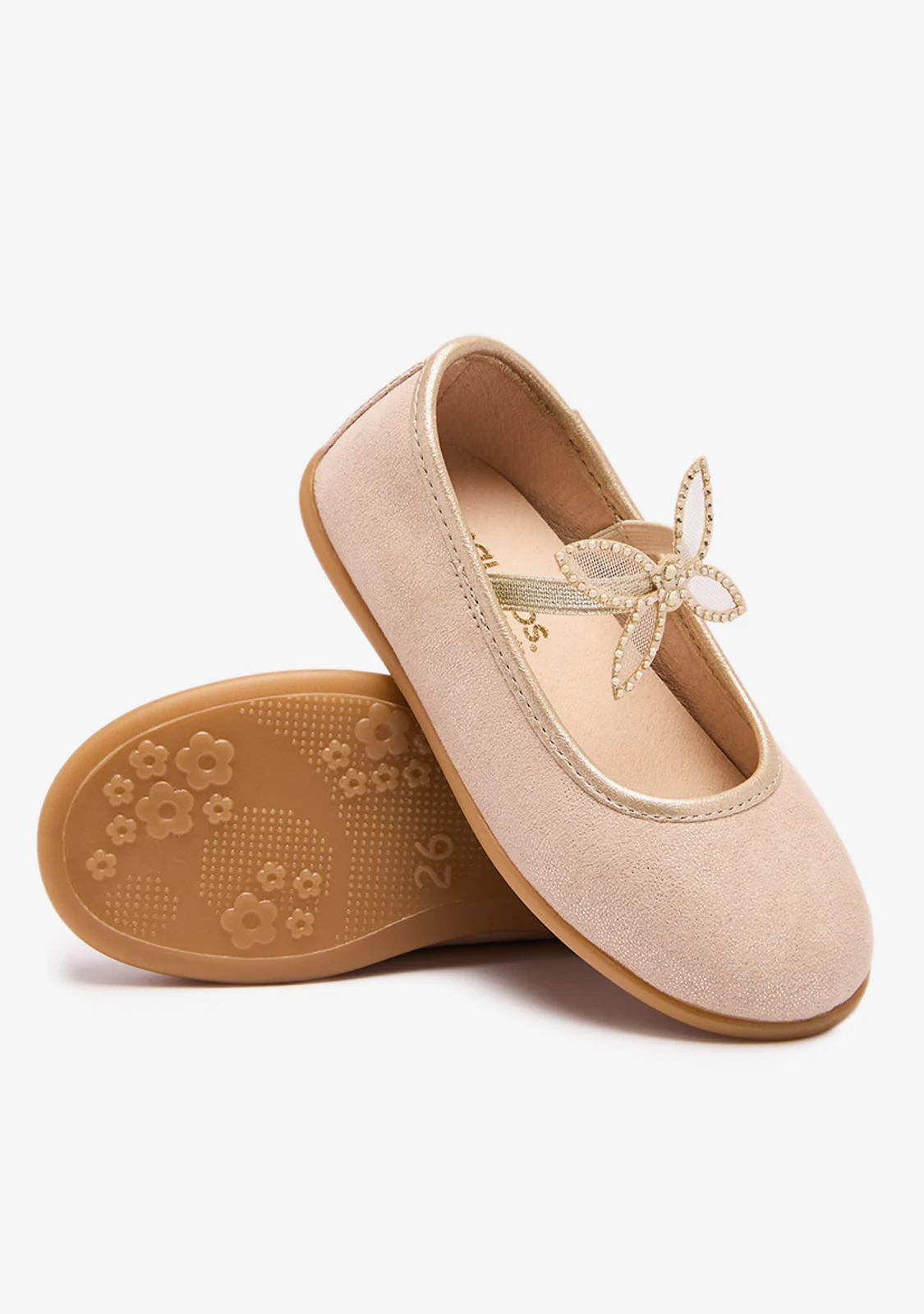 Gold Cristal Butterfly Ballerina - Image 3