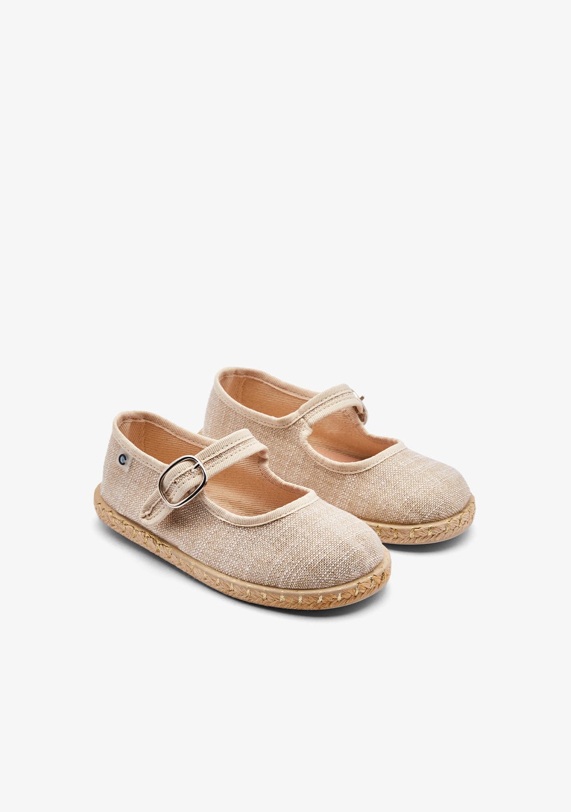 Gold Sack Buckle Espadrilles - Image 2