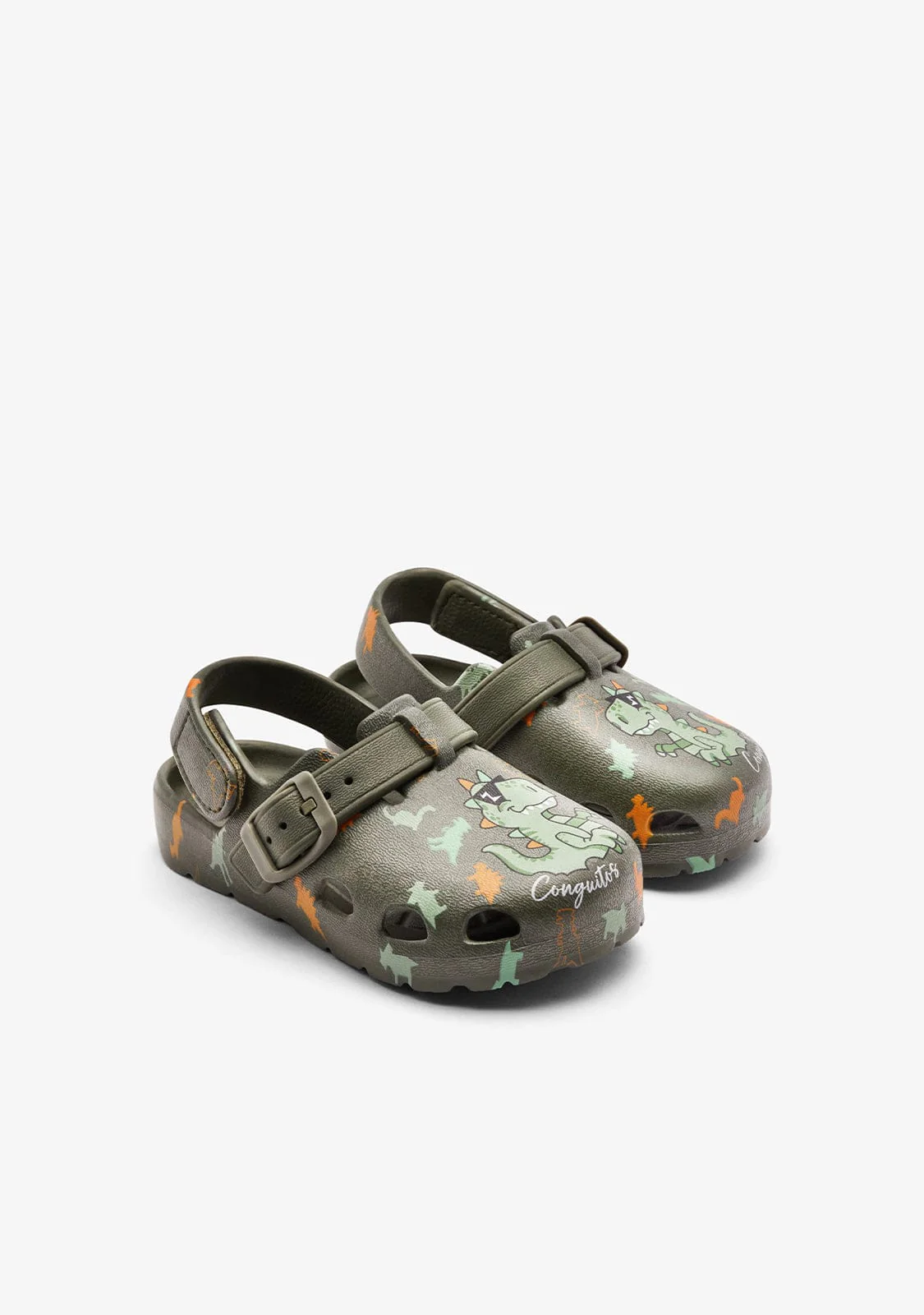 Green Dinosaur Clog - Image 2