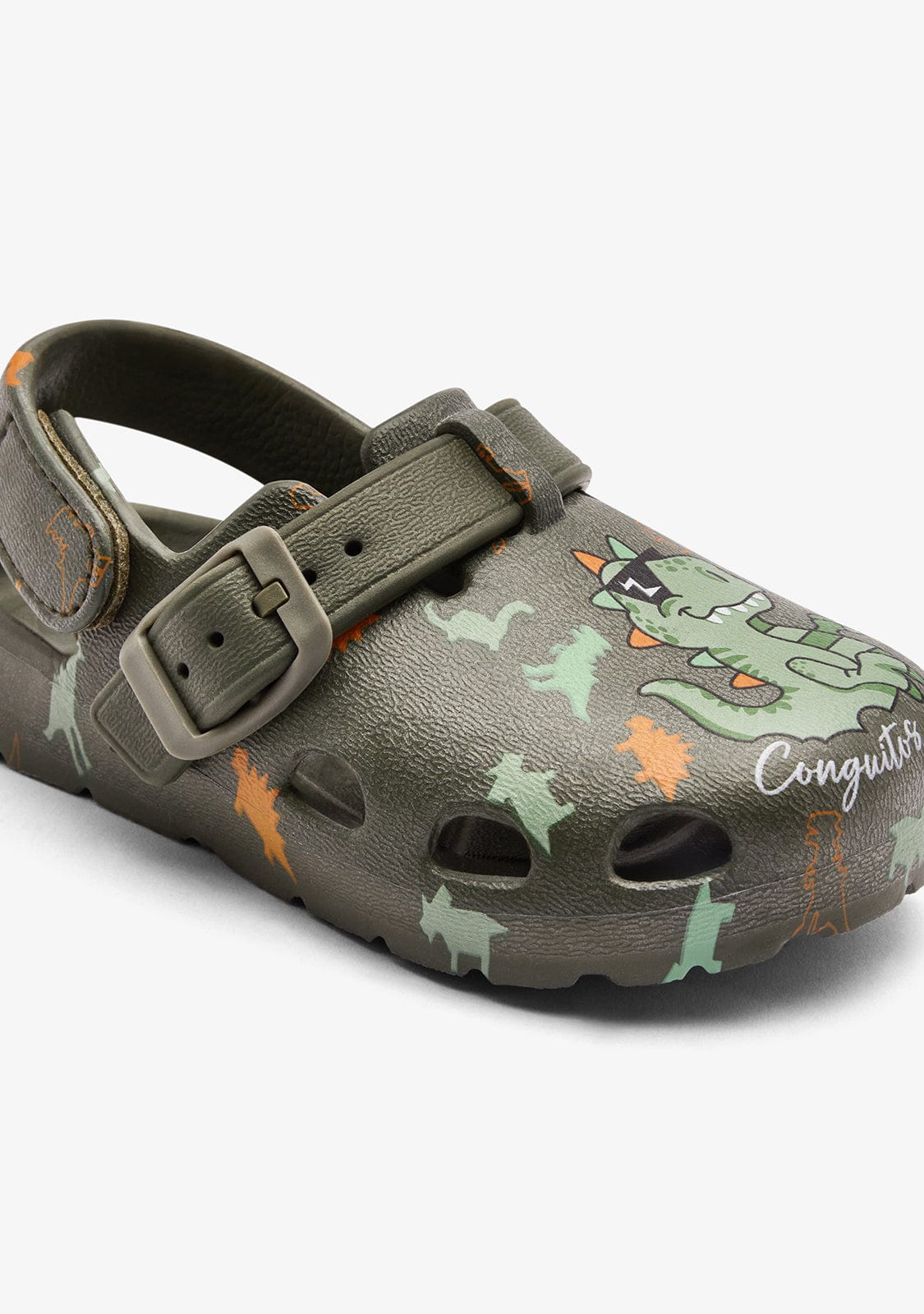 Green Dinosaur Clog - Image 3