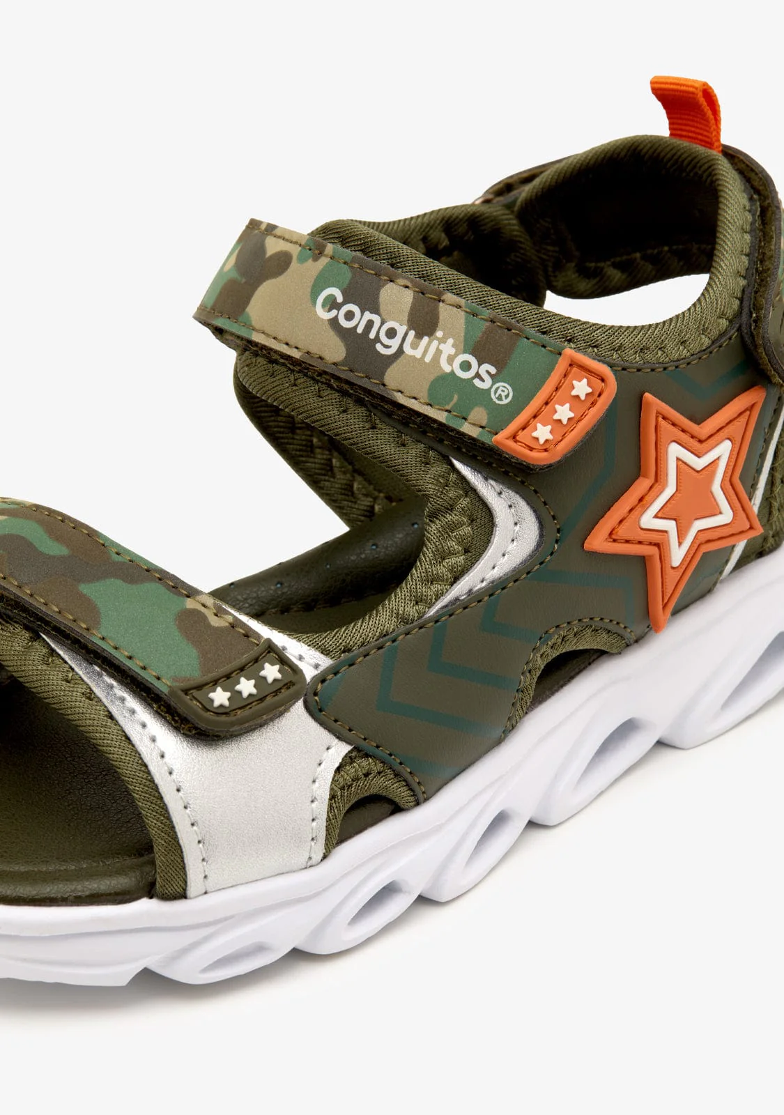 Green With Lights Sport Sandals - Image 5