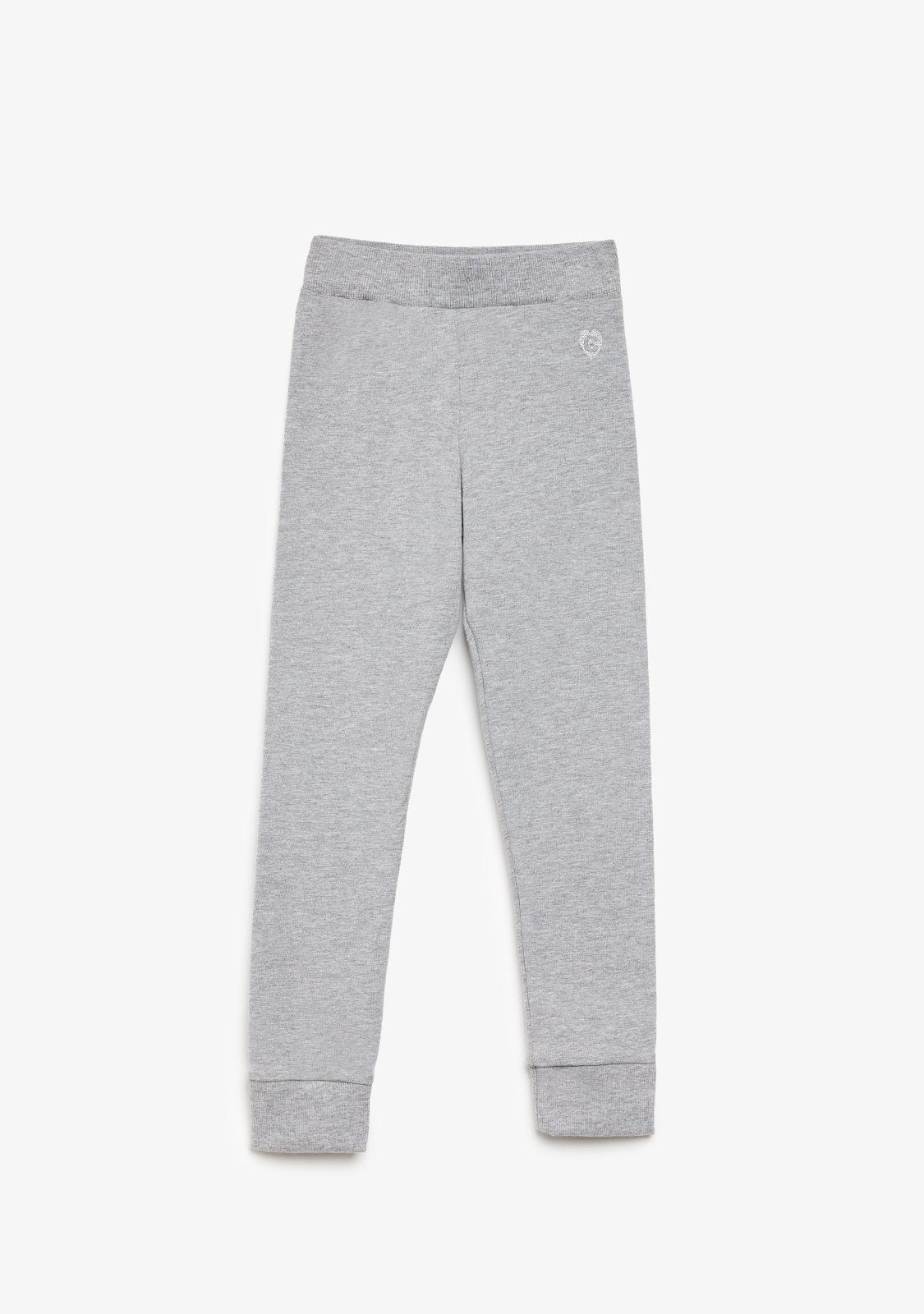 Grey Jersey Leggings - Image 2