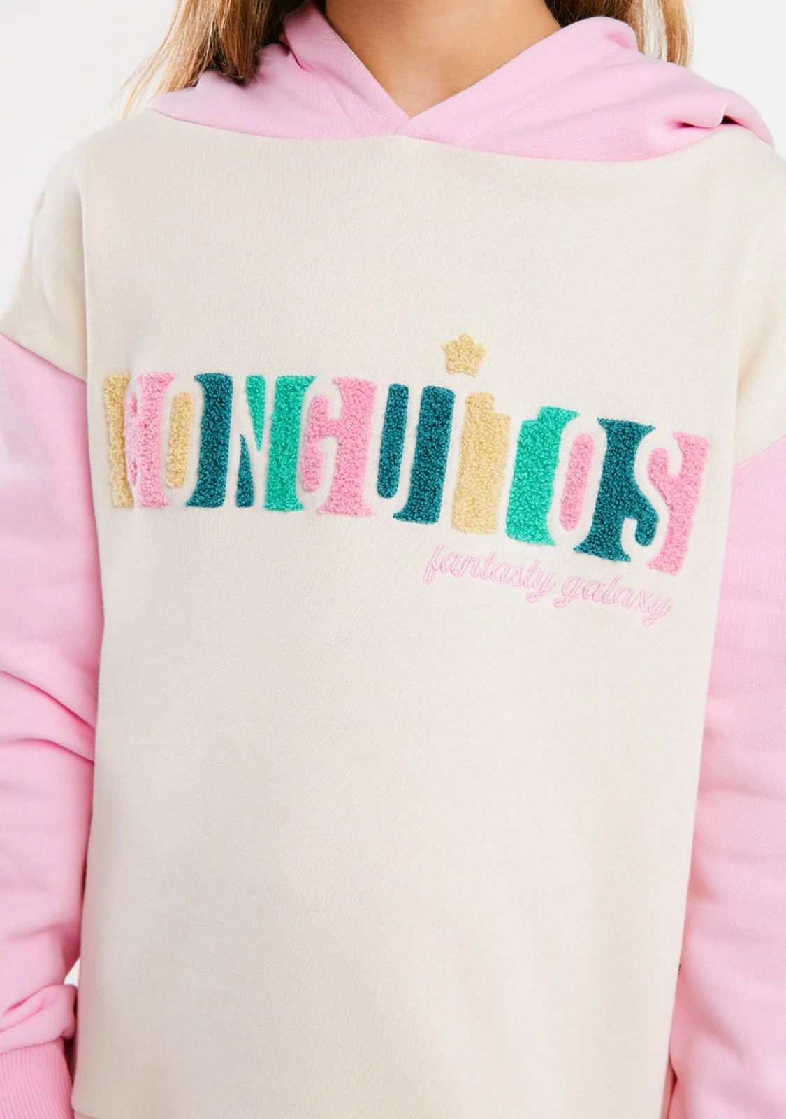 Multicolour Plush Embroidery Hoddie - Image 5
