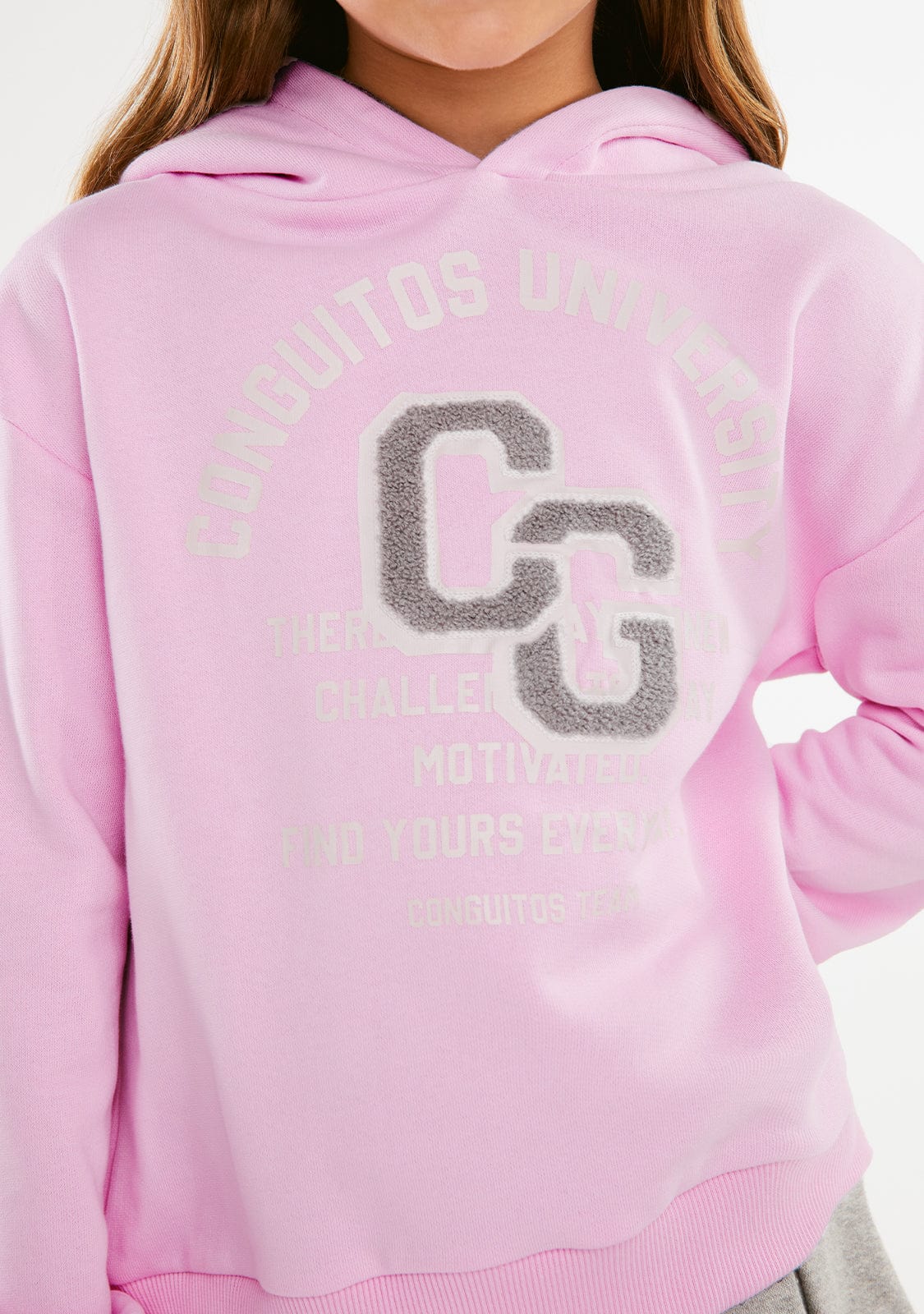 Pink Conguitos University Hoddie - Image 5
