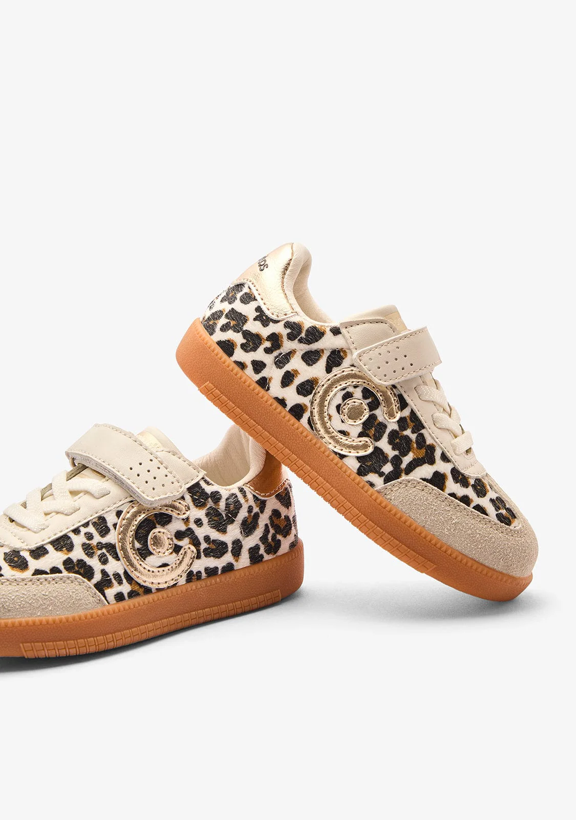 Leopard Logo Casual Sneakers - Image 3