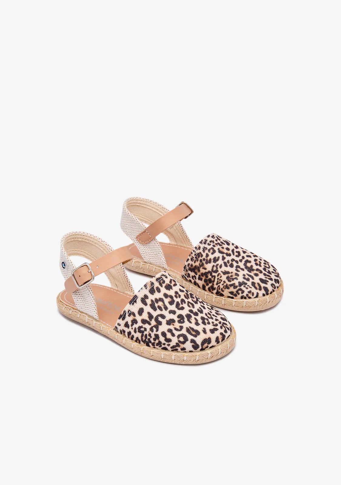 Leopard Print Buckle Espadrilles - Image 2