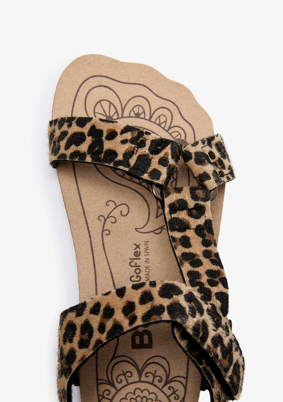 Leopard Straps Barefoot Goflex Sandals - Image 4