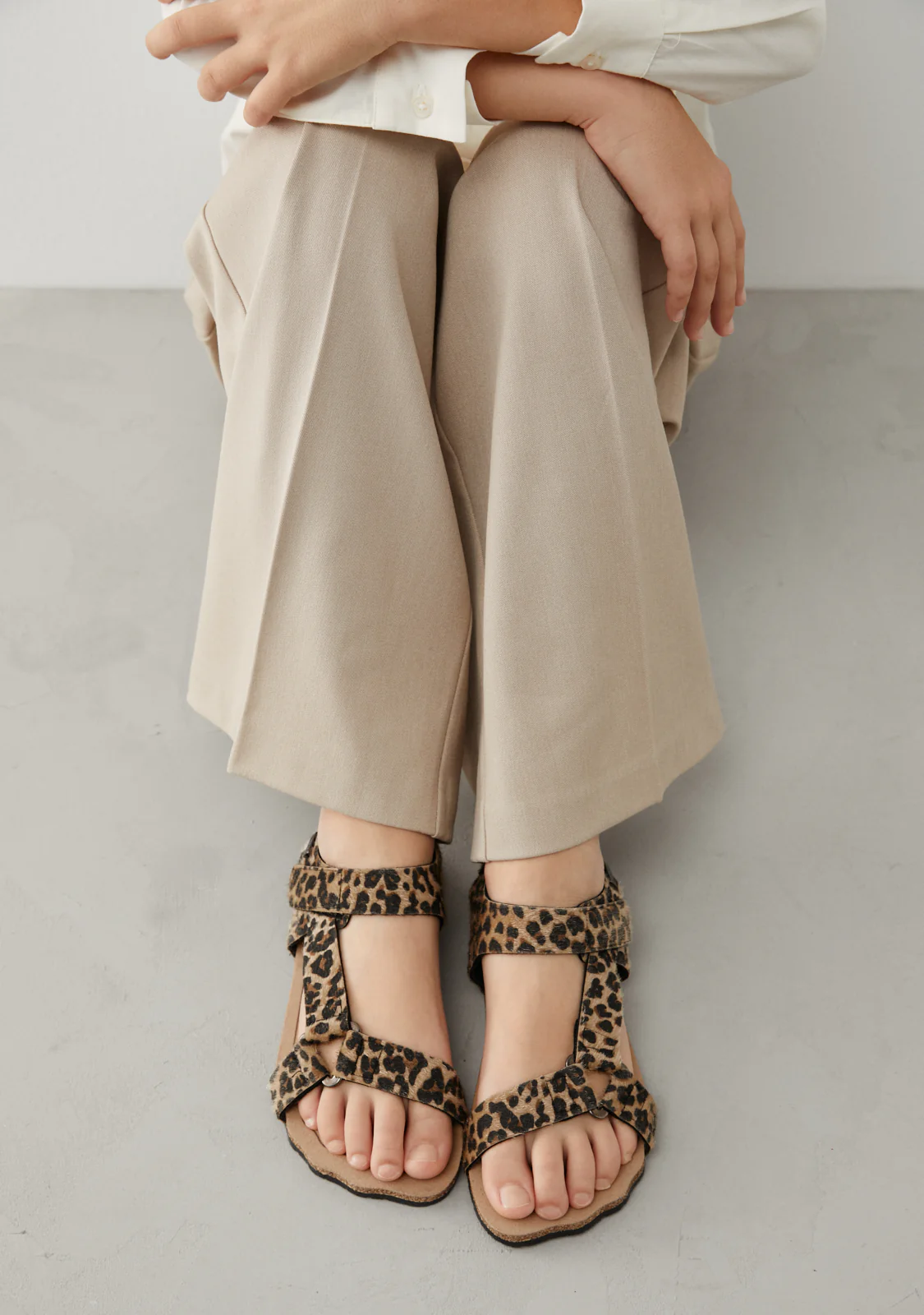 Leopard Straps Barefoot Goflex Sandals - Image 5