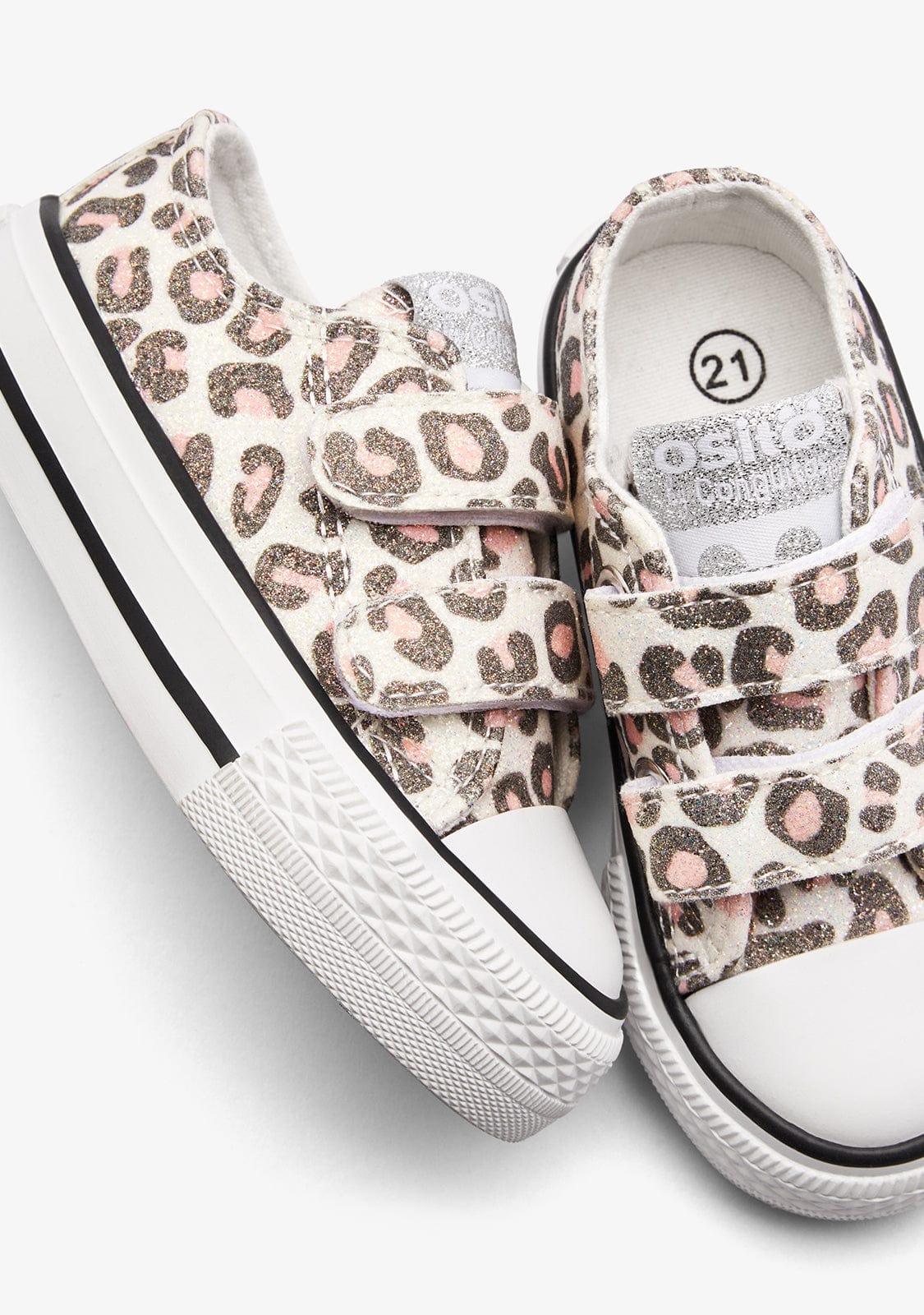 Leopard Straps Low Sneakers - Image 3
