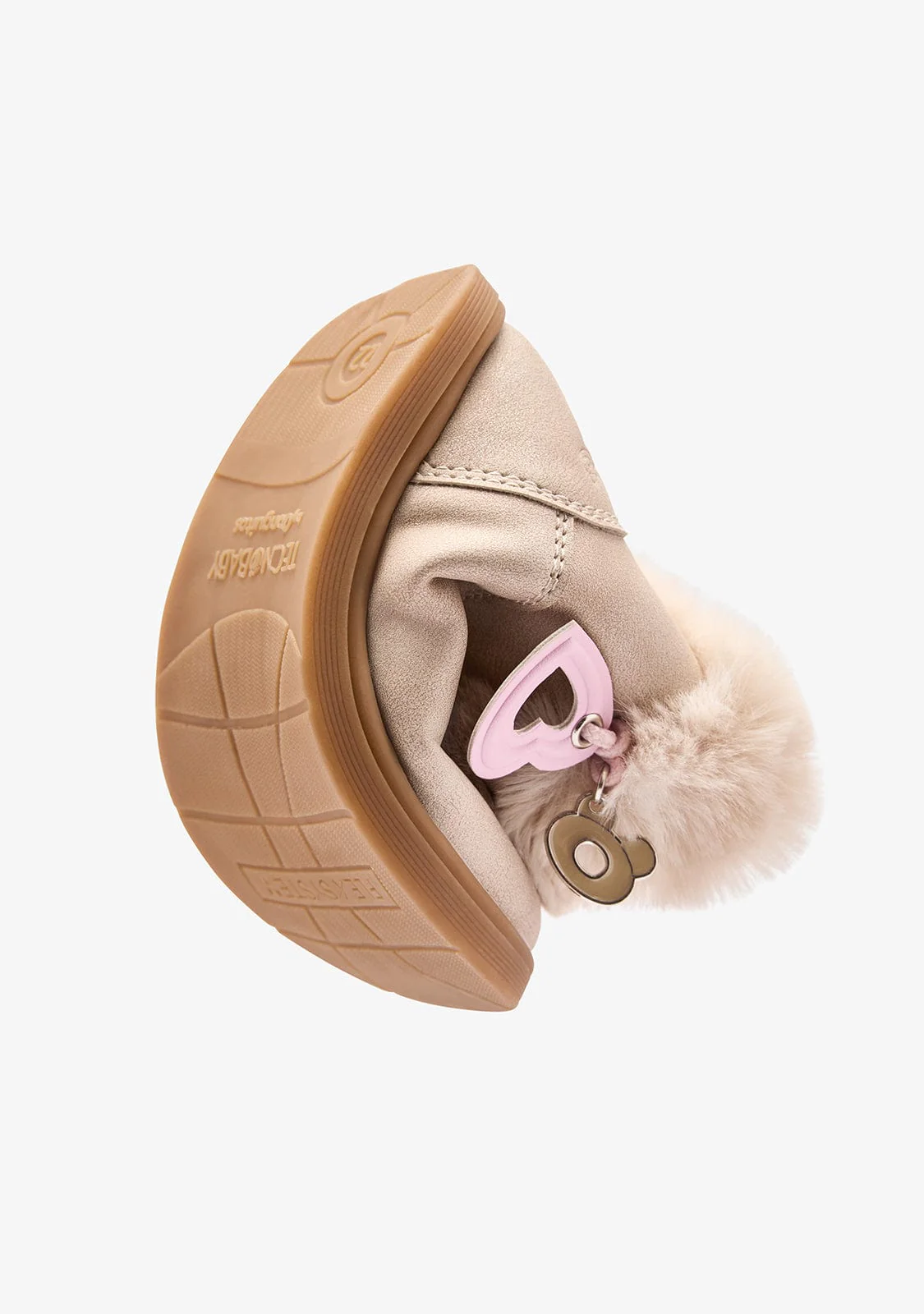 Light Gold Charm Fut Barefoot Boots - Image 3