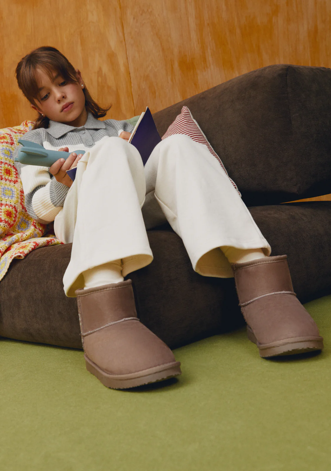 Taupe Low Australian Boots Water Repellent - Image 7